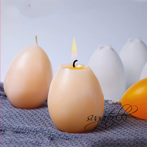 [sugartool] 계란 4구 몰드, 입체 계란몰드