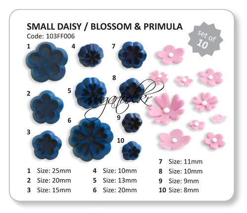 Jem small daisy / blossom &amp; primula 작은사이즈 데이지와 블러썸 셋트