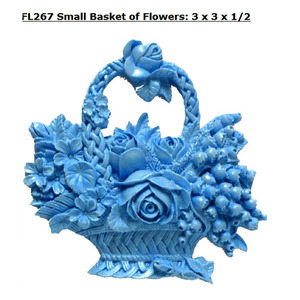 [정품]꽃바구니 장식 세트 FL267 SMALL BASKET OF FLOWERS