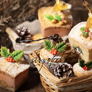 [Food_sugartool]겨울 아이템 홀리잎 몰드와 사슴 도토리나무 몰드