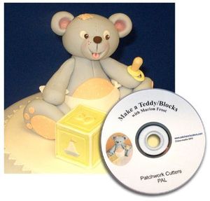 패치워크 테디베어 만들기 DVD 셋트 MAKE A TEDDY AND BLOCKS &quot;DVD&quot;